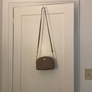 Kate Spade small dome purse -taupe